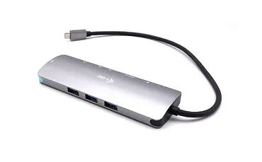 i-tec Zestaw Stacja dokująca USB-C Metal Nano 4K HDMI LAN z Power Delivery 100W + Ładowarka 100W