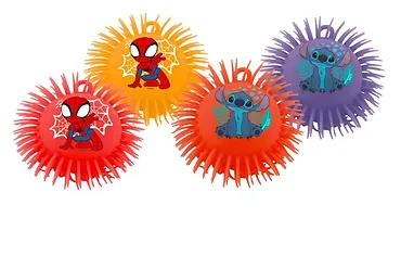 Simba Piłka kudłata Spidey,Stitch Display 12 sztuk