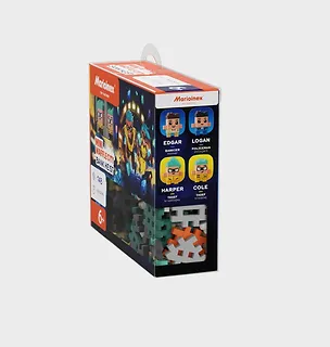 Marioinex Klocki Mini Waffle - Napad na bank 148 elementów