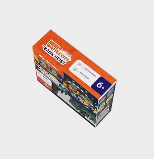 Marioinex Klocki Mini Waffle - Napad na bank 148 elementów