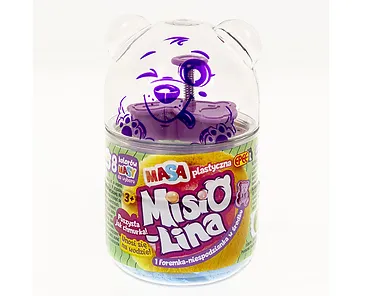 Epee Masa plastyczna Misiolina 60g 1 foremka Niebieska
