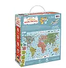 CzuCzu Puzzle odkrywcy - Mapa świata 300 elementów