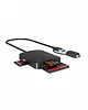 IcyBox Czytnik Kart CF,TF,SD,microSD, Type-C+A, IB-CR302-CU3