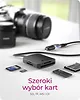 IcyBox Czytnik Kart CF,TF,SD,microSD, Type-C+A, IB-CR302-CU3