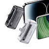 USAMS Powerbank 4500mAh 20W USB-C/Lightning Fast Charge szary