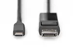 Digitus Kabel adapter USB Typ C/DisplayPort dwukierunkowy 8K 30Hz 2m