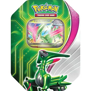 Pokemon TCG Karty Paradox Clash Tin Iron Leaves