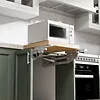 Maclean Podnośnik do szafki kuchennej do 20kg, MC-497, metalowa, udźwig 5-20 kg, sprężyny