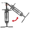 Maclean Wieszak rowerowy na ścianę, MC-499 MAX 35kg stalowy, czarny