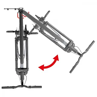 Maclean Wieszak rowerowy na ścianę, MC-499 MAX 35kg stalowy, czarny