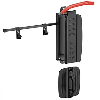 Maclean Wieszak rowerowy na ścianę, MC-499 MAX 35kg stalowy, czarny