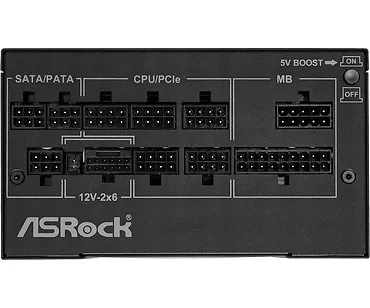 ASRock Zasilacz PG-1000G 1000W 80PLUS GOLD modularny