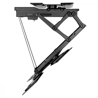 Maclean Uchwyt sufitowy elektryczny do TV, MC-491 23-65', max 30kg, VESA 600x400, obrót 90st, pilot