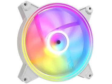 Wentylator VOLCANO APEX 140 ARGB BIAŁY 140x140x25 Biały
