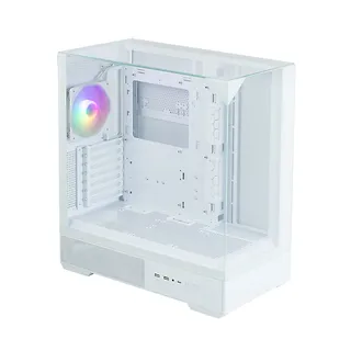 Zalman Obudowa P40 Prism Mid-Tower szkło hartowane biała