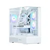 Zalman Obudowa P40 Prism Mid-Tower szkło hartowane biała