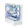 Zalman Obudowa P40 Prism Mid-Tower szkło hartowane biała