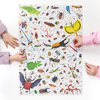 CzuCzu Puzzle Puzzlove Owady 200 elementów