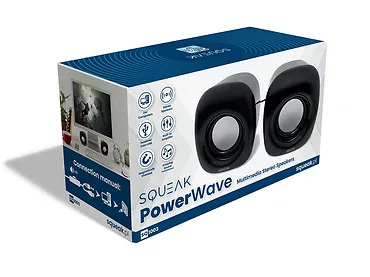 SQUEAK Głośniki komputerowe PowerWave SQ1003 stereofoniczne