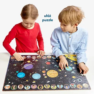 CzuCzu Puzzle Odkrywcy - Układ słoneczny 300 elementów