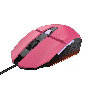 Trust Mysz gamingowa GXT109P Felox różowa