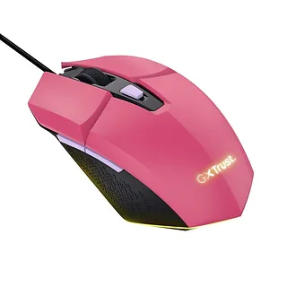 Trust Mysz gamingowa GXT109P Felox różowa
