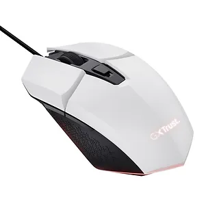Trust Mysz gamingowa GXT109P Felox biała
