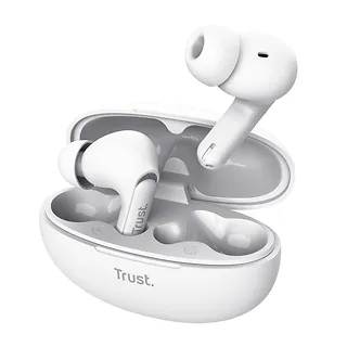 Trust Słuchawki Yavi Bluetooth ENC białe