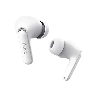 Trust Słuchawki Yavi Bluetooth ENC białe