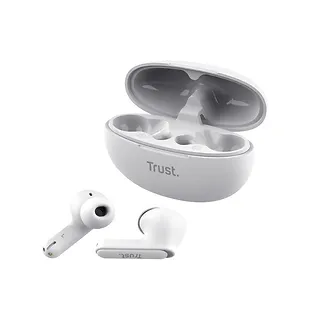 Trust Słuchawki Yavi Bluetooth ENC białe