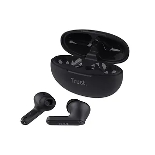 Trust Słuchawki Yavi Bluetooth ENC czarne