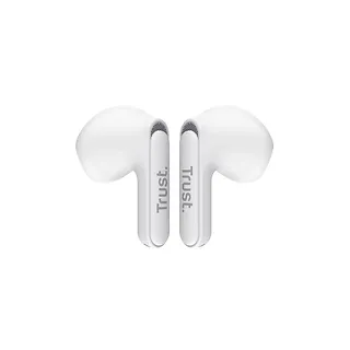 Trust Słuchawki earbuds Yavi Bluetooth ENC białe