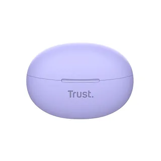 Trust Słuchawki earbuds Yavi Bluetooth ENC fioletowe
