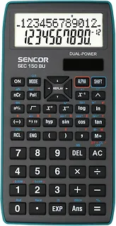 Sencor Kalkulator szkolno - naukowy SEC 150 BU  12+10 cyfrowy wys. LCD