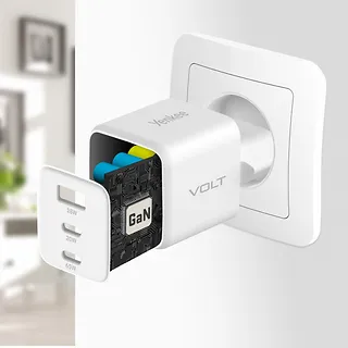 YENKEE Ładowarka sieciowa 3xUSB 65W 3,24A Power Delivery 3.0 QC4.0