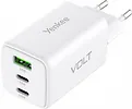 YENKEE Ładowarka sieciowa 3xUSB 65W 3,24A Power Delivery 3.0 QC4.0