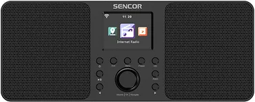 Sencor Radio Internetowe  Moc 2x10W,WiFi,FM,DAB+,USB, wys.LCD