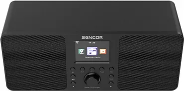 Sencor Radio Internetowe  Moc 2x10W,WiFi,FM,DAB+,USB, wys.LCD
