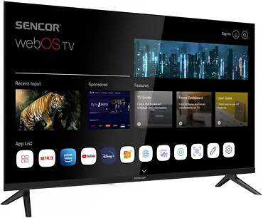 Sencor Telewizor 32 cale Smart webOS LG SLE 32S803B DVB-T/T2/C/S/S2 BT5