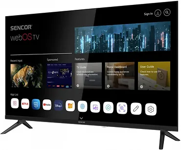 Sencor Telewizor 32 cale Smart webOS LG SLE 32S803B DVB-T/T2/C/S/S2 BT5