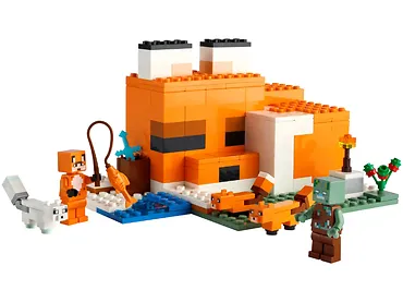 Lego Minecraft 21178 - Siedlisko lisów