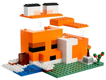 Lego Minecraft 21178 - Siedlisko lisów