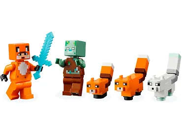 Lego Minecraft 21178 - Siedlisko lisów