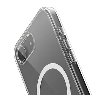CRONG Clear MAG Cover - Etui iPhone 16e MagSafe Przezroczystye