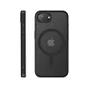 CRONG Hybrid Frost MAG Cover - Etui iPhone 16e MagSafe Czarne