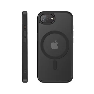 CRONG Hybrid Frost MAG Cover - Etui iPhone 16e MagSafe Czarne