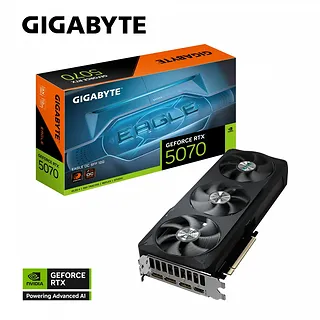 Gigabyte Karta graficzna GeForce RTX 5070 EAGLE OC  SSF 12GB 192bit HDMI