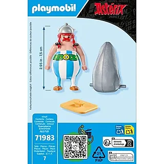 Playmobil Figurka Asterix 71983 Obeliks z menhirem