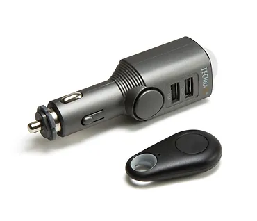Technaxx Deutschland GmbH & Co. KG Alarm samochodowy z ładowarką USB 2 porty TX-100