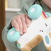 Fisher Price Drewniany króliczek na kółkach
